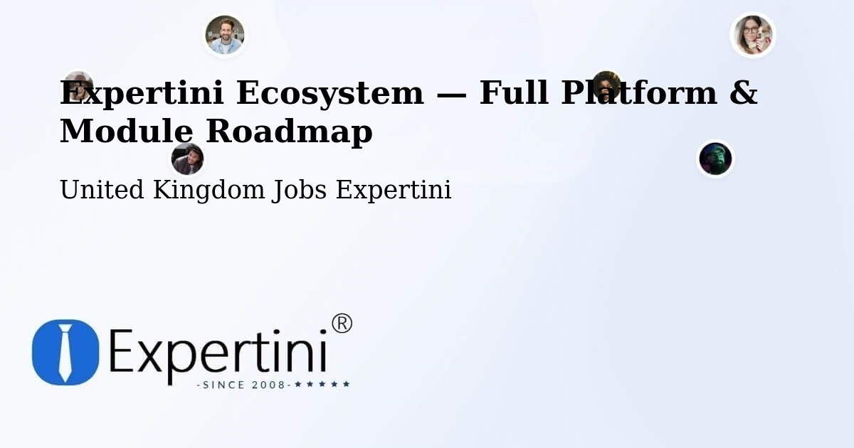 Expertini Ecosystem — Full Platform & Module Roadmap – Northwich